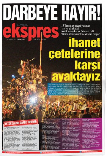 Manşet görseli: Antalya Ekspres